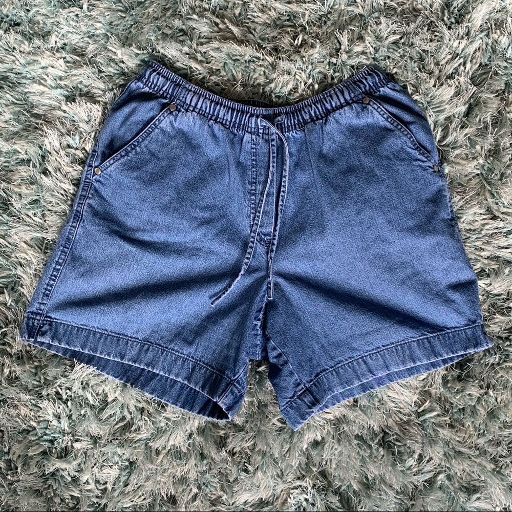 High Waist Denim Jean Shorts